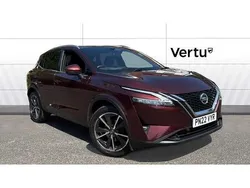 Red Used 2022 Nissan Qashqai Tekna SUV | £18,542 (Fair price)