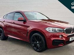 Red Used 2016 BMW X6 M Sport SUV | £20,850