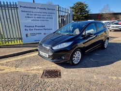 Panther black Used 2015 Ford Fiesta Titanium Hatchback | £6,450 (Fair price)