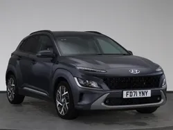 Metallic grey Used 2022 Hyundai Kona Premium SUV | £14,990 (Good price)