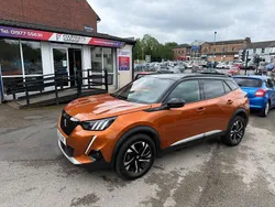 Metallic orange fusion Used 2021 Peugeot 2008 GTi SUV | £10,490 (Fair price)