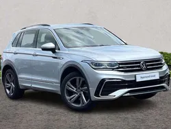 Silver Used 2023 VW Tiguan R-line Edition SUV | £27,495 (Fair price)