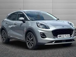 Solar silver Used 2022 Ford Puma Titanium Hatchback | £14,290 (Good price)