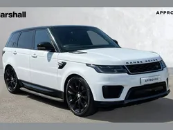 White Used 2018 Land Rover Range Rover Sport HSE SUV | £28,068 (Good price)