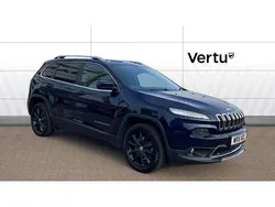 Blue Used 2016 Jeep Cherokee Limited SUV | £9,215 (Fair price)