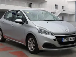 Silver Used 2016 Peugeot 208 Active Hatchback | £3,850 (Fair price)