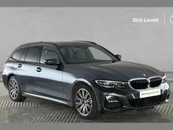 Grey Used 2020 BMW 330e M Sport Estate | £22,400 (Fair price)