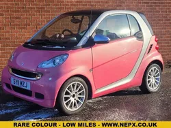 Pink Used 2011 Smart ForTwo Coupé Passion Coupe | £4,495 (Fair price)