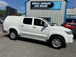 White Used 2015 Toyota HiLux Pickup | £9,950 (Fair price)