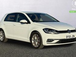 White Used 2020 VW Golf VII GT Hatchback | £14,699 (Fair price)