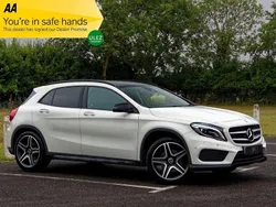 White Used 2015 Mercedes GLA220 AMG line SUV | £12,495 (Fair price)