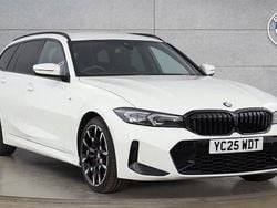 White Used 2025 BMW 320 M Sport Estate | £33,750 (Fair price)