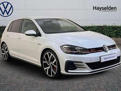 White Used 2019 VW Golf VII GTI Hatchback | £17,785 (Fair price)