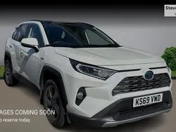 White Used 2020 Toyota RAV4 Hybrid SUV | £26,500 (Fair price)