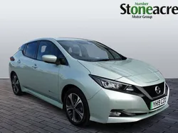 Silver Used 2019 Nissan Leaf Tekna Hatchback | £8,995 (Good price)