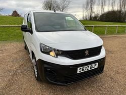 White Used 2022 Peugeot Partner Premium Van | £12,475 (Fair price)