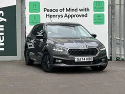 Graphite grey metallic black magic pearl effect Used 2024 Skoda Fabia Colour Edition Hatchback | £17,695 (Fair price)