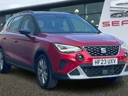 Desire red Used 2023 Seat Arona Xperience SUV | £15,250 (Fair price)