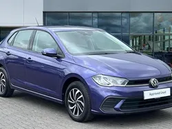 Vibrant violet metallic Used 2022 VW Polo Life Hatchback | £14,912 (Fair price)