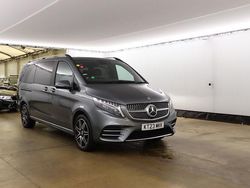 Selenite grey Used 2023 Mercedes V300 AMG line MPV | £61,450 (Good price)