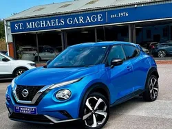 Blue Used 2022 Nissan Juke Tekna SUV | £14,495 (Fair price)
