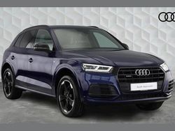Navarra blue metallic Used 2019 Audi Q5 Black Edition SUV | £23,750 (Fair price)