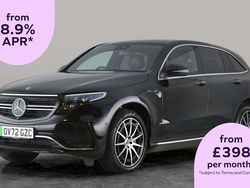 Black Used 2022 Mercedes EQC400 AMG line SUV | £26,620 (Good price)