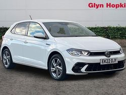 White Used 2022 VW Polo R-line Hatchback | £18,991 (A bit pricey)