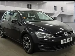 Black Used 2015 VW Golf VII Match Hatchback | £9,795 (Fair price)