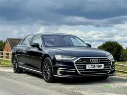 Blue Used 2018 Audi A8 Basis Sedan | £28,250 (Fair price)