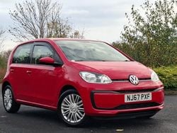 Red Used 2017 VW up! move up! Hatchback | £7,498 (Fair price)