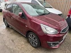 Purple Used 2018 Mitsubishi Mirage Hatchback | £6,995 (Good price)