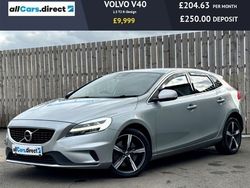 Silver Used 2018 Volvo V40 R-Design Estate | £9,999 (Fair price)