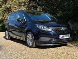 Blue Used 2017 Vauxhall Zafira Tourer Design Edition MPV | £5,495 (Good price)