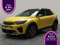 Yellow Used 2021 Kia Stonic GT-Line S SUV | £15,402 (Fair price)