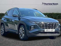 Blue Used 2022 Hyundai Tucson Premium SUV | £20,300 (Fair price)