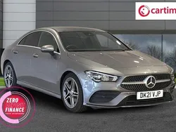 Grey Used 2021 Mercedes CLA200 AMG line Coupe | £21,990 (Fair price)