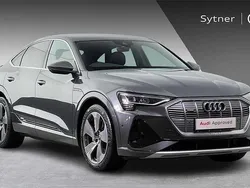 Grey Used 2021 Audi e-tron Sportback S-Line SUV | £23,750 (Fair price)