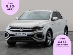 Grey Used 2023 VW T-Roc R-line SUV | £25,769 (Fair price)