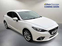 White Used 2015 Mazda 3 Inclusive Hatchback | £9,400 (Fair price)