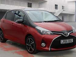 Red/black Used 2017 Toyota Yaris Design Hatchback | £8,495 (Fair price)