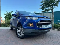 Blue Used 2017 Ford Ecosport Zetec SUV | £5,250 (Super price)
