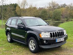 Black Used 2006 Jeep Grand Cherokee Limited SUV | £2,995