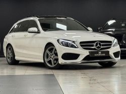 White Used 2015 Mercedes C220 AMG Line Premium Plus Estate | £7,995 (Expensive)