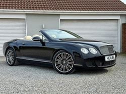Black Used 2010 Bentley Continental GT Convertible Cabriolet | £22,490