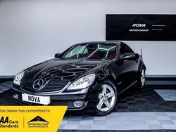 Black Used 2010 Mercedes SLK200 Cabriolet | £8,999 (A bit pricey)