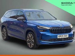 Race blue metallic Used 2025 Skoda Kodiaq SportLine SUV | £37,100 (Expensive)