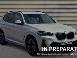 Mineral white metallic Used 2022 BMW iX3 M Sport SUV | £27,936 (Fair price)