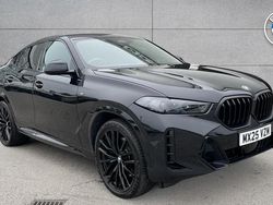 Black Used 2025 BMW X6 M Sport SUV | £64,490 (Expensive)