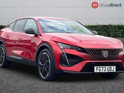 Red Used 2023 Peugeot 408 GTi Sedan | £19,841 (Fair price)